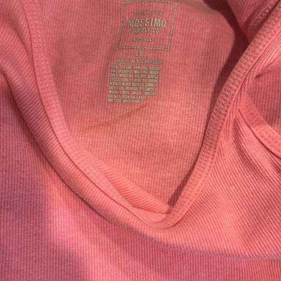 Mossimo Supply Co. Women’s Size Small Neon Bubblegum Pink Tank Top - Picture 7 of 8
